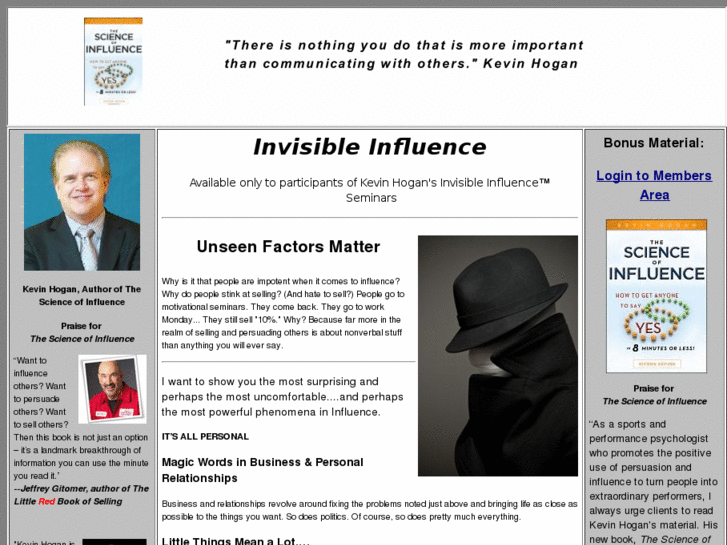 www.invisibleinfluence.info