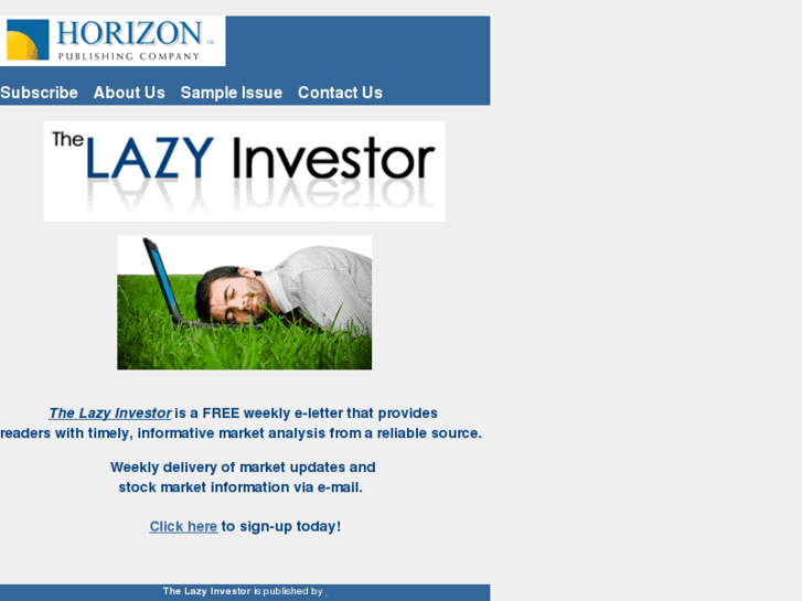 www.lazyinvestor.net