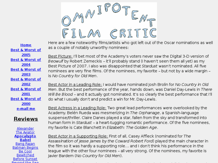 www.omnipotent-film-critic.com