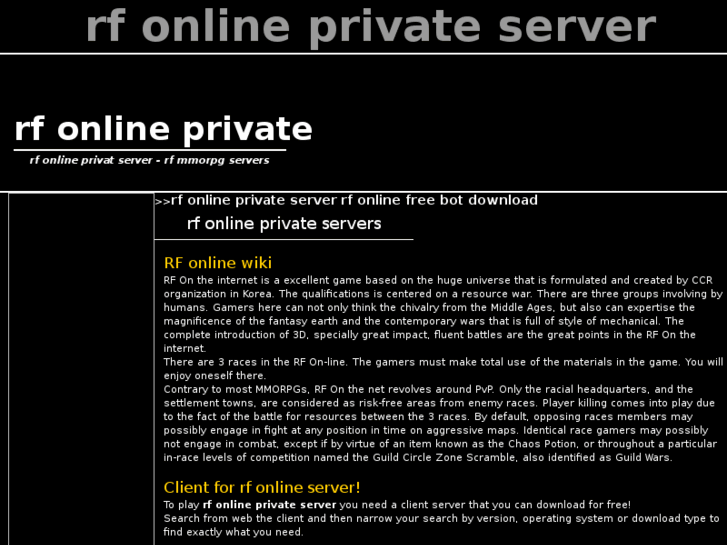 www.rf-online-private-server.info