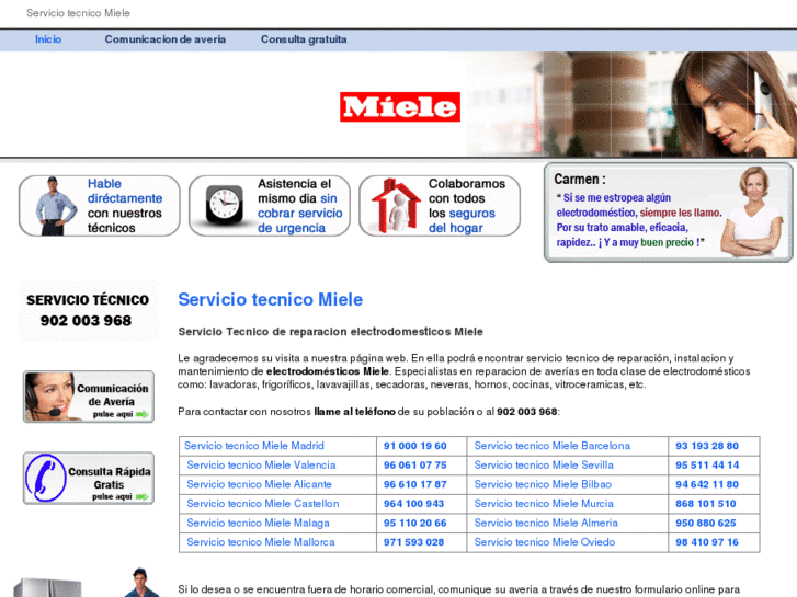 www.servicio-miele.es