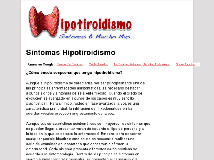 www.sintomashipotiroidismo.com