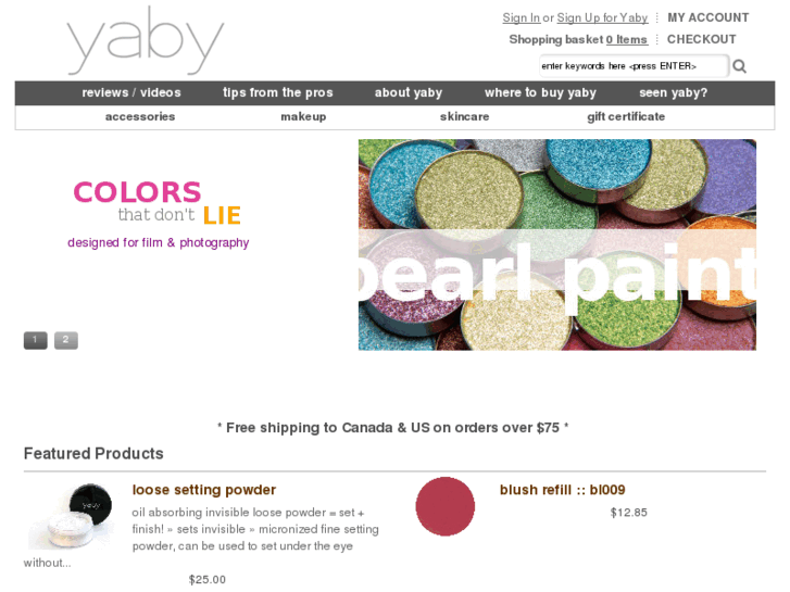 www.yabycosmetics.com