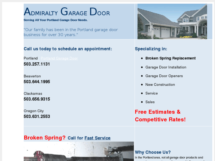 www.admiraltygaragedoor.com