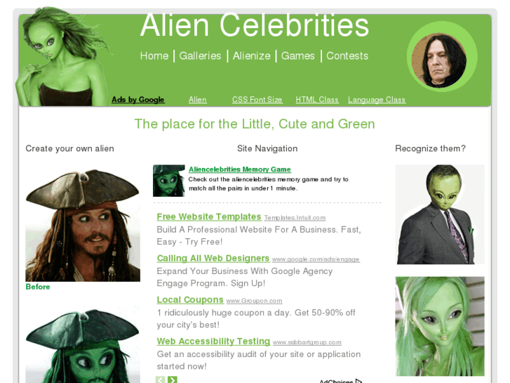 www.aliencelebrities.com