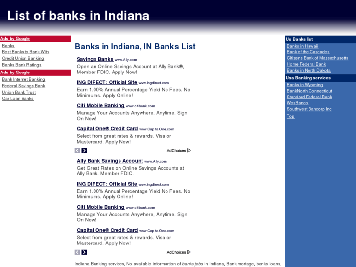 www.banksinindiana.net