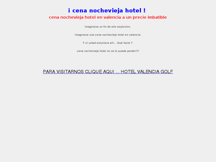 www.cena-nochevieja-hotel.com