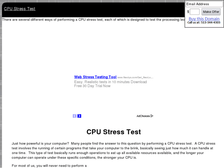 www.cpustresstest.com