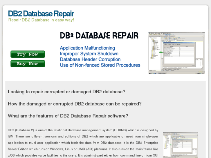 www.db2databaserepair.com