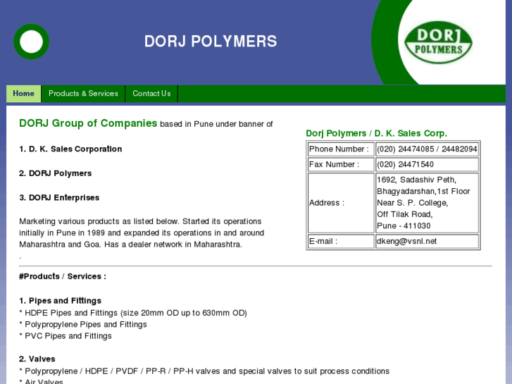 www.dorjpolymers.com