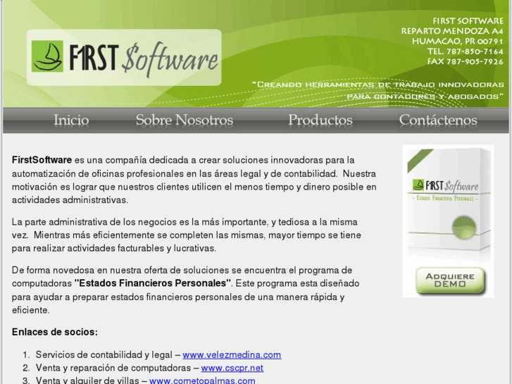 www.firstsoftwarepr.com