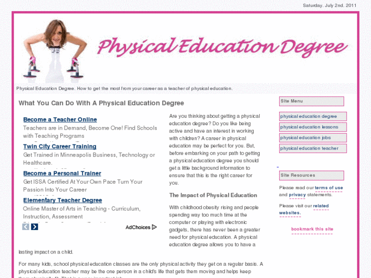 www.physical-education-degree.com