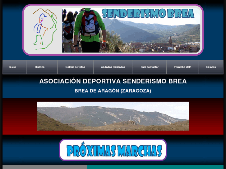 www.senderismobrea.es