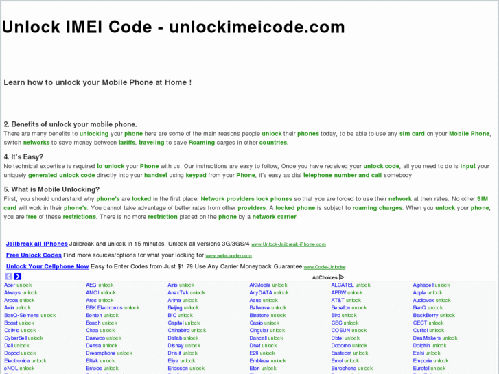 www.unlockimeicode.com