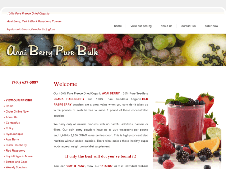 www.acaiberrypurebulk.com