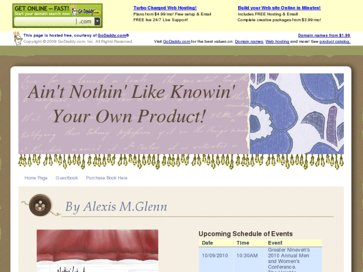 www.aintnothinlikeknowinyourownproduct.com