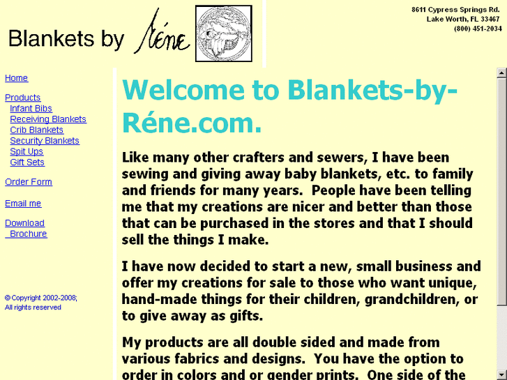 www.blankets-by-rene.com