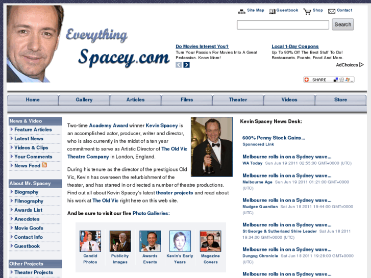 www.everythingkevinspacey.com