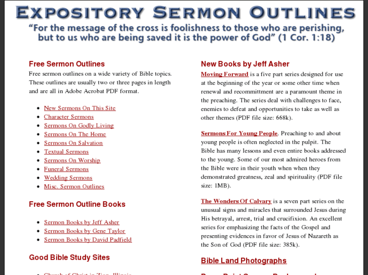 www.expositorysermonoutlines.com