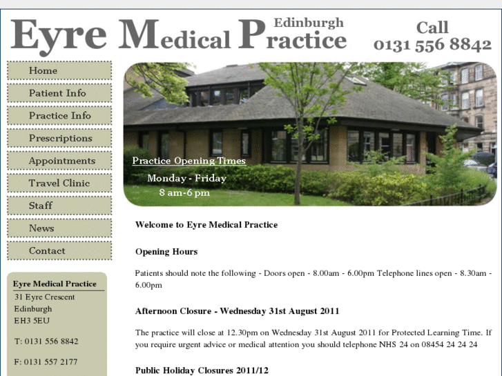 www.eyre-medical-practice.com