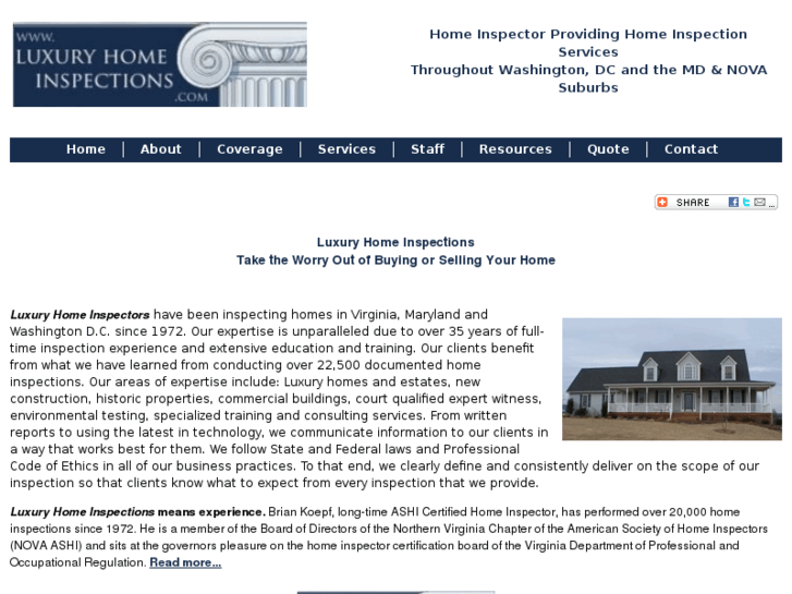 www.homeinspectorpotomac.com