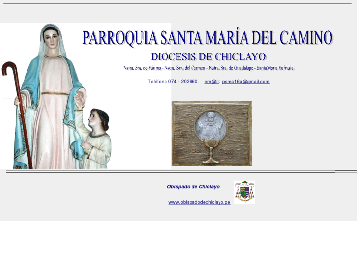 www.parroquiasantamariadelcaminochiclayo.com