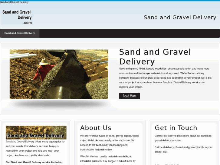 www.sandandgraveldelivery.com