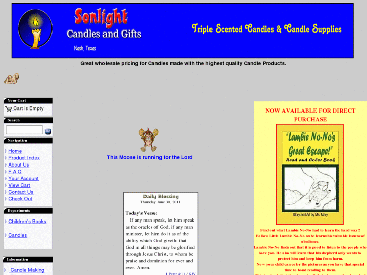 www.sonlightcandles.com