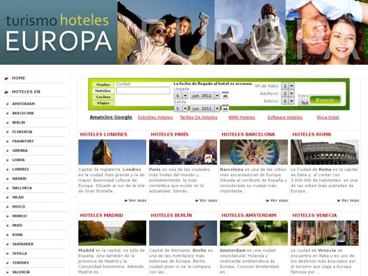 www.turismohoteleseuropa.com