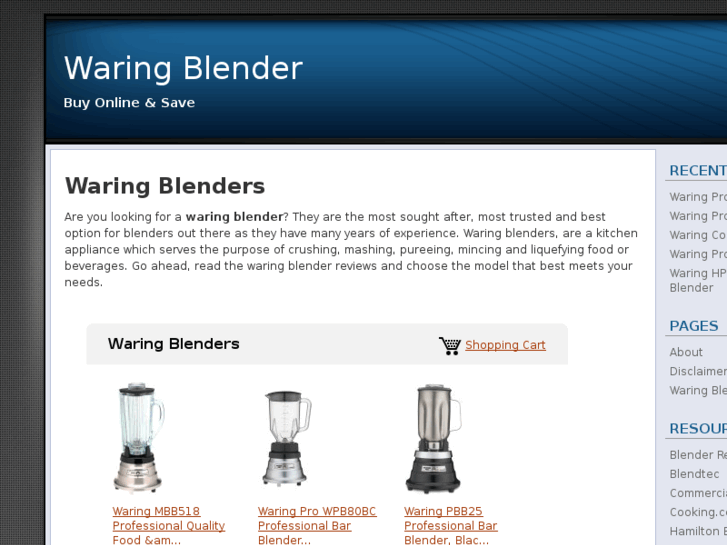 www.waringblender.org