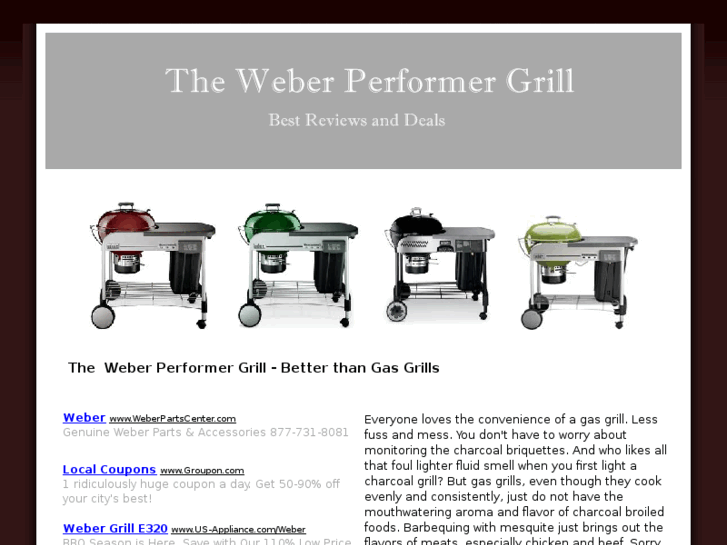 www.weberperformergrill.com