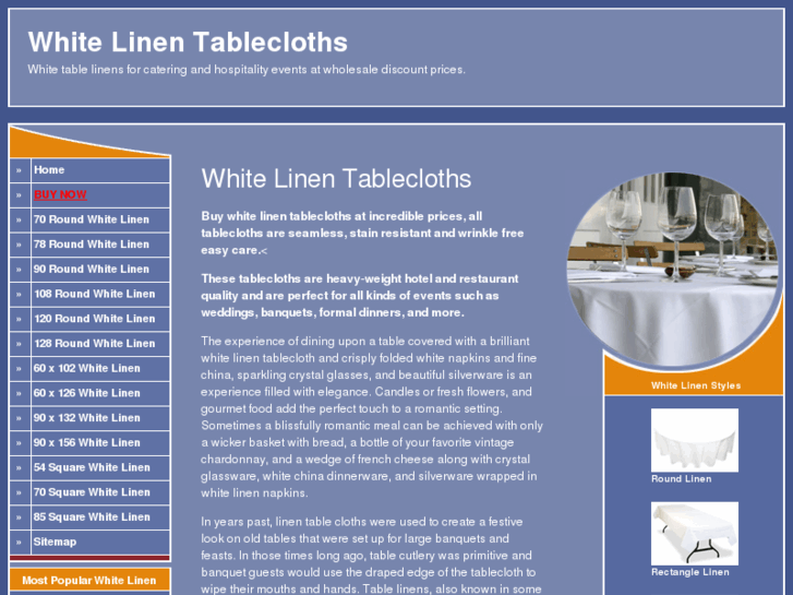 www.whitelinentablecloths.com