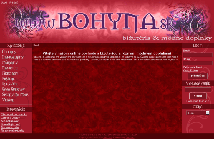 www.bohyna.sk