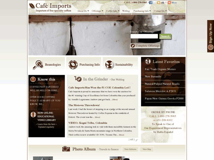 www.cafeimports.com