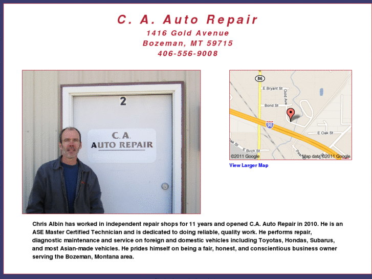 www.chrisalbinautorepair.com