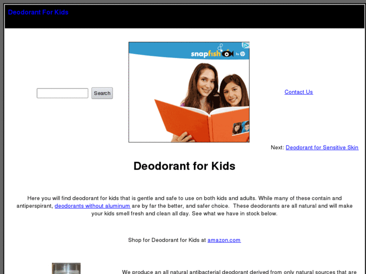 www.deodorantforkids.com