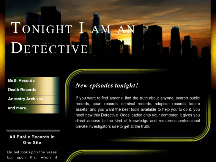 www.detective-tonight.com