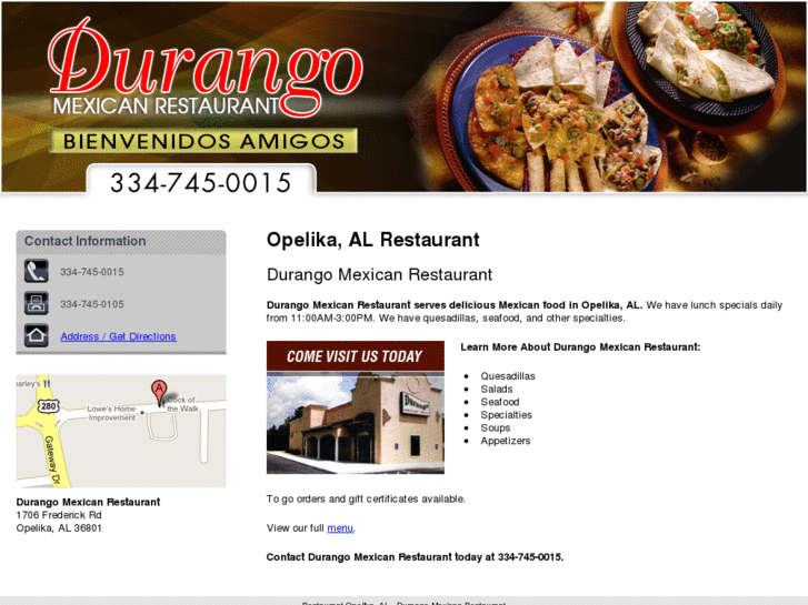 www.durangomexicanrestaurant.com