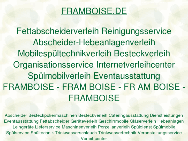 www.framboise.de