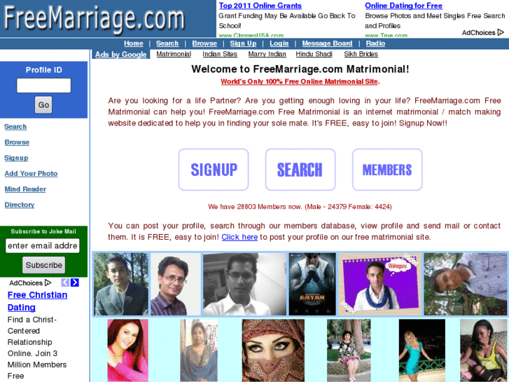 www.freemarriage.com