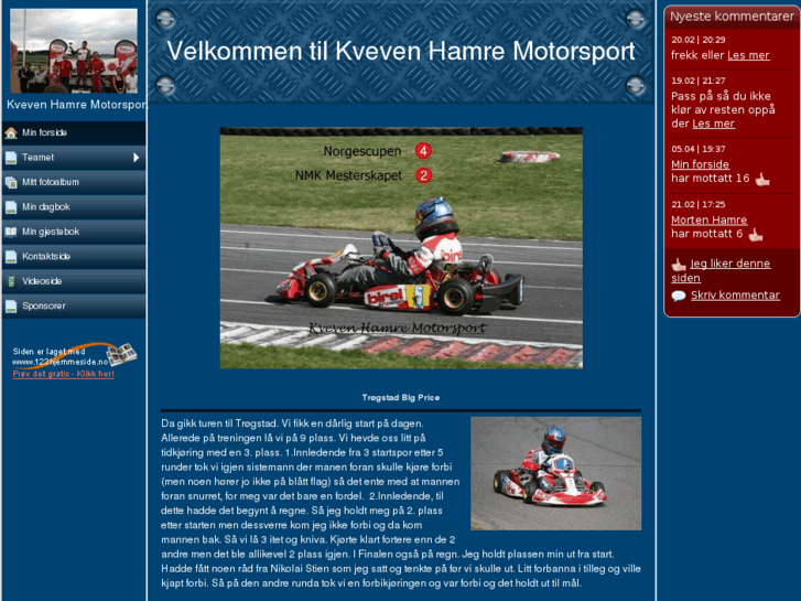 www.kvevenhamre-motorsport.com