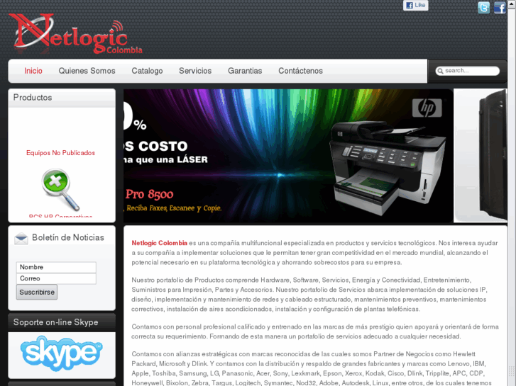 www.netlogiccolombia.com