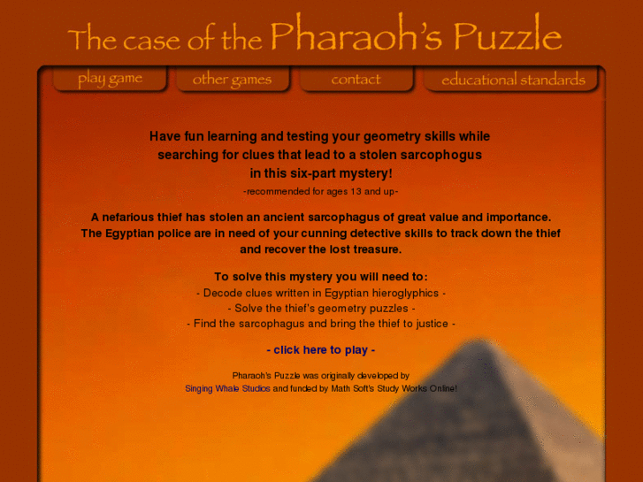 www.pharaohspuzzle.com