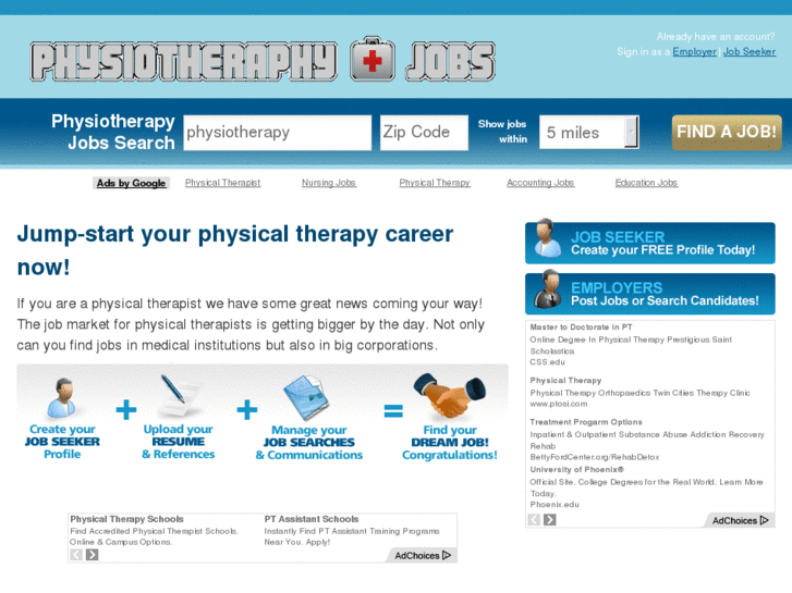 www.physiotherapyjobs.net