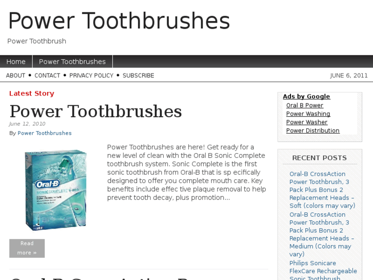 www.powertoothbrushes.net