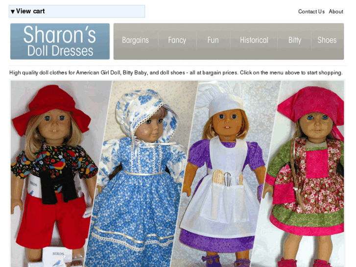 www.sharonsdolldresses.com