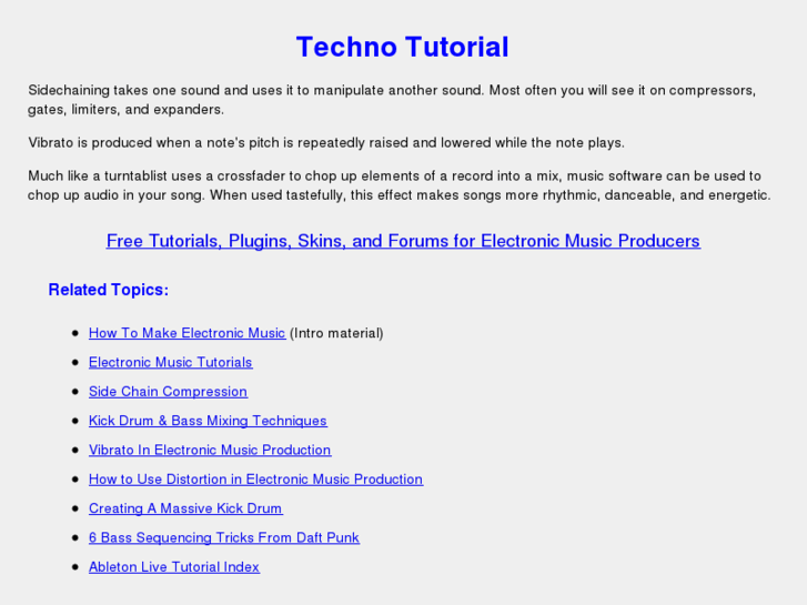 www.technotutorial.org