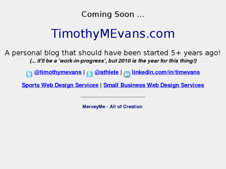 www.timothymevans.com