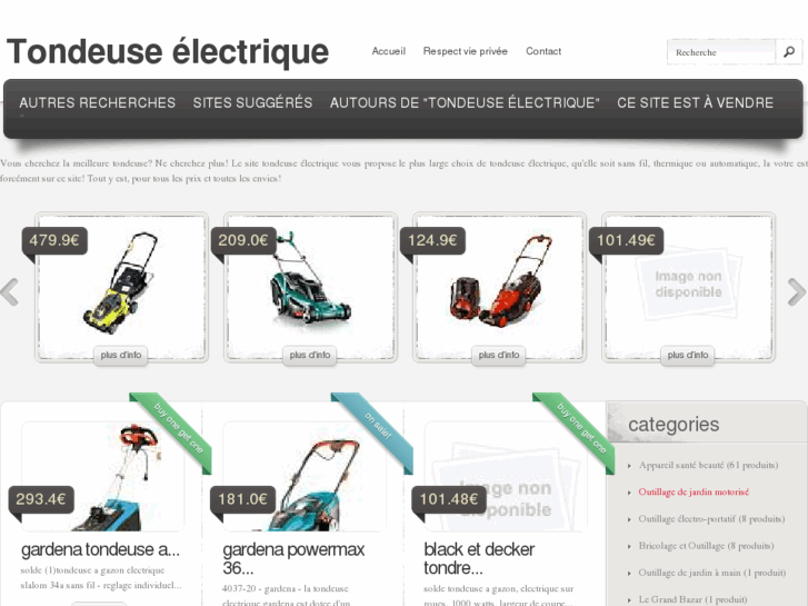 www.tondeuseelectrique.com