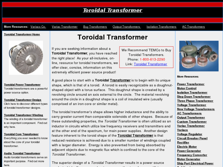 www.toroidaltransformer.us